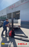 Apilador Automontable Semi-Eléctrico de 500 KG.