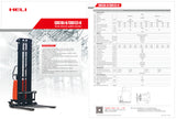 Apilador Semi-Eléctrico de 1.2 TON. (Estabilizadores Ajustables)